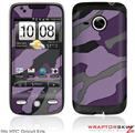 HTC Droid Eris Skin - Camouflage Purple