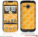 HTC Droid Eris Skin Wavey Orange