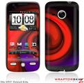 HTC Droid Eris Skin - Alecias Swirl 01 Red
