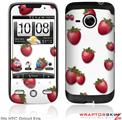HTC Droid Eris Skin - Strawberries on White