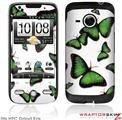 HTC Droid Eris Skin - Butterflies Green