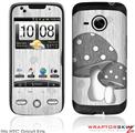 HTC Droid Eris Skin - Mushrooms Gray