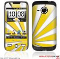 HTC Droid Eris Skin - Rising Sun Japanese Yellow