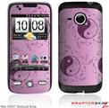 HTC Droid Eris Skin - Feminine Yin Yang Purple