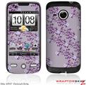 HTC Droid Eris Skin - Victorian Design Purple