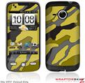 HTC Droid Eris Skin - Camouflage Yellow