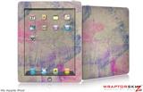 iPad Skin Pastel Abstract Pink and Blue