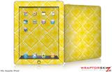 iPad Skin Wavey Yellow
