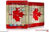 iPad Skin Painted Faded and Cracked Canadian Canada Flag