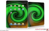 iPad Skin - Alecias Swirl 01 Green