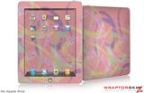 iPad Skin - Neon Swoosh on Pink