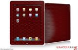 iPad Skin - Carbon Fiber Red