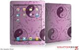 iPad Skin - Feminine Yin Yang Purple