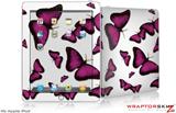 iPad Skin - Butterflies Purple