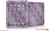 iPad Skin - Victorian Design Purple