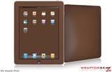 iPad Skin - Solids Collection Chocolate Brown