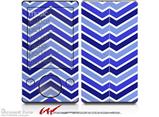 Zig Zag Blues - Decal Style skin fits Zune 80/120GB  (ZUNE SOLD SEPARATELY)
