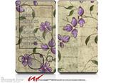 Flowers and Berries Purple - Decal Style skin fits Zune 80/120GB  (ZUNE SOLD SEPARATELY)