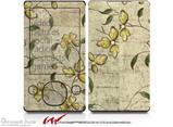Flowers and Berries Yellow - Decal Style skin fits Zune 80/120GB  (ZUNE SOLD SEPARATELY)