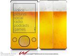 Beer - Decal Style skin fits Zune 80/120GB  (ZUNE SOLD SEPARATELY)