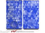 Triangle Mosaic Blue - Decal Style skin fits Zune 80/120GB  (ZUNE SOLD SEPARATELY)