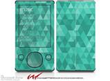 Triangle Mosaic Seafoam Green - Decal Style skin fits Zune 80/120GB  (ZUNE SOLD SEPARATELY)