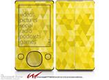 Triangle Mosaic Yellow - Decal Style skin fits Zune 80/120GB  (ZUNE SOLD SEPARATELY)