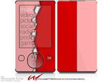 Ripped Colors Pink Red - Decal Style skin fits Zune 80/120GB  (ZUNE SOLD SEPARATELY)