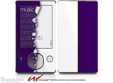 Ripped Colors Purple White - Decal Style skin fits Zune 80/120GB  (ZUNE SOLD SEPARATELY)