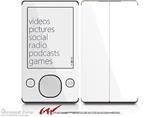 Solids Collection White - Decal Style skin fits Zune 80/120GB  (ZUNE SOLD SEPARATELY)