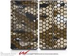 HEX Mesh Camo 01 Brown - Decal Style skin fits Zune 80/120GB  (ZUNE SOLD SEPARATELY)
