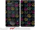 Kearas Peace Signs on Black - Decal Style skin fits Zune 80/120GB  (ZUNE SOLD SEPARATELY)