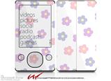 Pastel Flowers - Decal Style skin fits Zune 80/120GB  (ZUNE SOLD SEPARATELY)