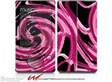 Alecias Swirl 02 Hot Pink - Decal Style skin fits Zune 80/120GB  (ZUNE SOLD SEPARATELY)