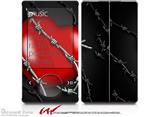 Barbwire Heart Red - Decal Style skin fits Zune 80/120GB  (ZUNE SOLD SEPARATELY)