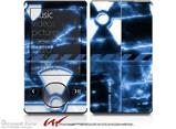 Radioactive Blue - Decal Style skin fits Zune 80/120GB  (ZUNE SOLD SEPARATELY)