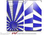 Rising Sun Japanese Flag Blue - Decal Style skin fits Zune 80/120GB  (ZUNE SOLD SEPARATELY)