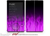 Fire Purple - Decal Style skin fits Zune 80/120GB  (ZUNE SOLD SEPARATELY)
