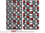 XO Hearts - Decal Style skin fits Zune 80/120GB  (ZUNE SOLD SEPARATELY)