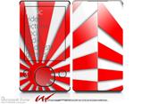 Rising Sun Japanese Flag Red - Decal Style skin fits Zune 80/120GB  (ZUNE SOLD SEPARATELY)