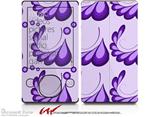 Petals Purple - Decal Style skin fits Zune 80/120GB  (ZUNE SOLD SEPARATELY)
