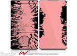 Big Kiss Black on Pink - Decal Style skin fits Zune 80/120GB  (ZUNE SOLD SEPARATELY)
