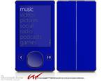 Solids Collection Royal Blue - Decal Style skin fits Zune 80/120GB  (ZUNE SOLD SEPARATELY)