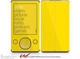 Solids Collection Yellow - Decal Style skin fits Zune 80/120GB  (ZUNE SOLD SEPARATELY)