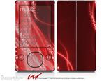 Mystic Vortex Red - Decal Style skin fits Zune 80/120GB  (ZUNE SOLD SEPARATELY)