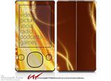 Mystic Vortex Yellow - Decal Style skin fits Zune 80/120GB  (ZUNE SOLD SEPARATELY)