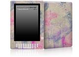 Pastel Abstract Pink and Blue - Decal Style Skin for Amazon Kindle DX