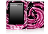Alecias Swirl 02 Hot Pink - Decal Style Skin for Amazon Kindle DX