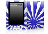 Rising Sun Japanese Flag Blue - Decal Style Skin for Amazon Kindle DX
