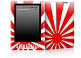 Rising Sun Japanese Flag Red - Decal Style Skin for Amazon Kindle DX